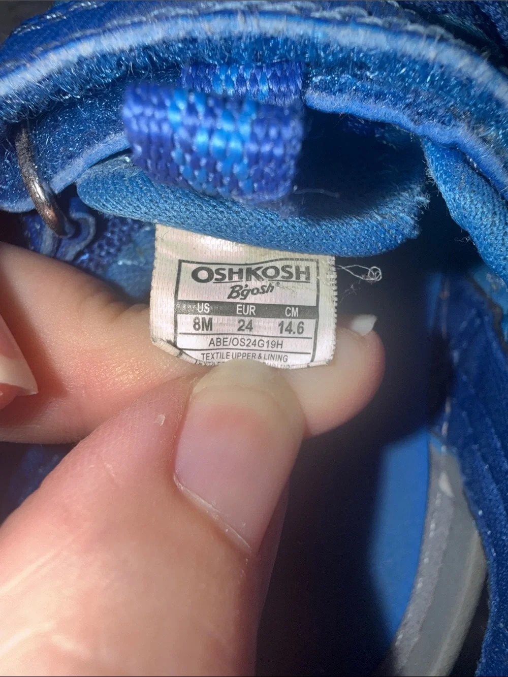 OshKosh B'gosh Blue Breathable Kids Sandals